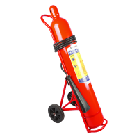 俊烨 24公斤二氧化碳灭火器MTT/24推车式灭火器24KG干冰灭火器机房商场工厂仓库商用灭火器