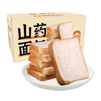 陶大公子无蔗糖山药面包1000克养胃早餐营养代餐切片吐司易消化