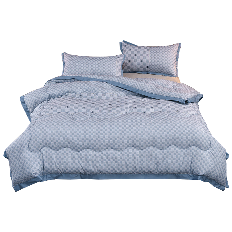 洁丽雅牛奶绒四件套珊瑚绒冬季法兰绒加绒冬天被套床单床上用品