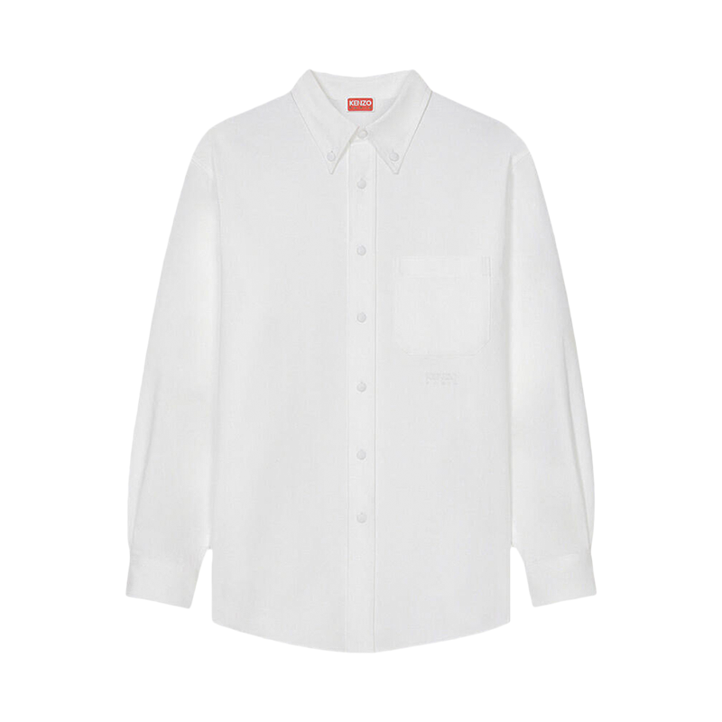 高田贤三 KENZO 22秋冬 男士棉质休闲长袖衬衫FC6 5CH408 9LO