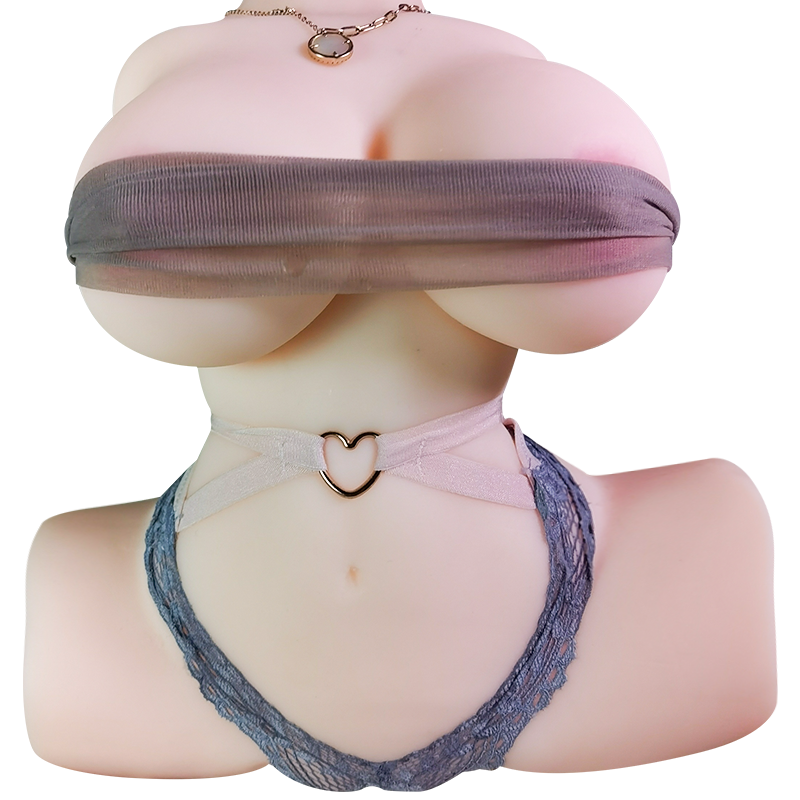 半身倒模肛阴双通道阴臀倒模玩具美臀带胸软胶阴部名器真阴夹吸男用自慰器飞机杯情趣道具男性情趣玩具成人性用品久爱 非充气娃娃