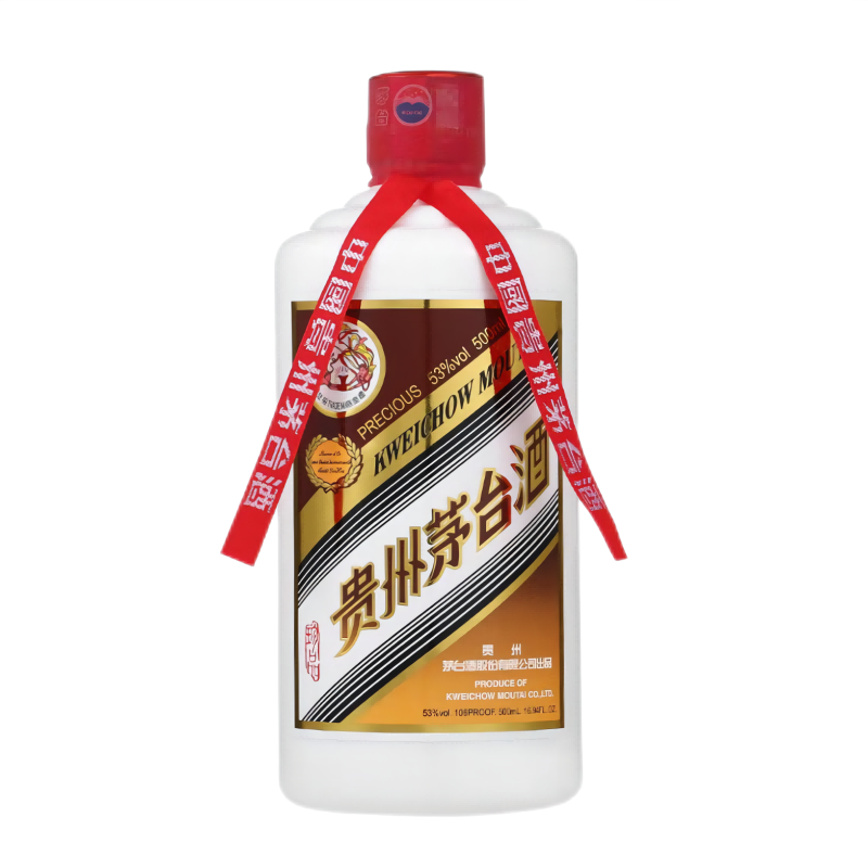 茅台 小木珍 酱香型白酒 53度 500mL 礼盒装