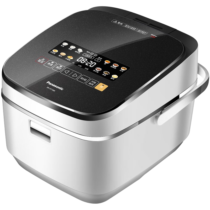 松下(Panasonic)电饭煲SR-HT185 家用电饭锅5-7人家用大容量IH电饭煲智能预约多功能松下电饭锅4.8L