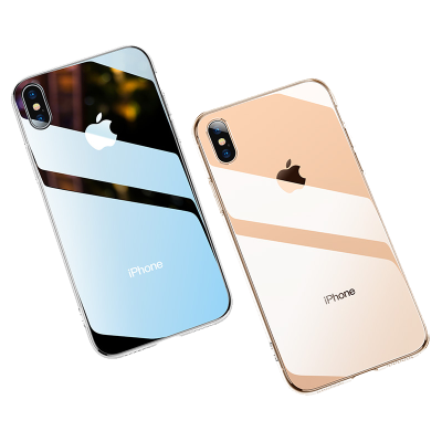 圣幻 苹果14/13/12/11手机壳iPhone XS Max玻璃iPhoneX轻薄XR透明XR防摔套iPhone7