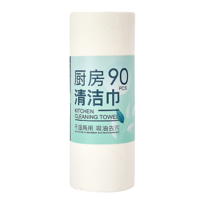 苏宁宜品&涤小萌 厨房清洁巾 懒人抹布吸油纸 大规格量贩装10卷1箱