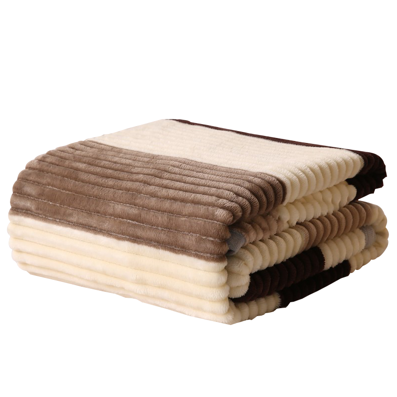 俏佳人毛毯被子加厚珊瑚绒法兰绒冬季盖毯子沙发空调床上用单人午睡