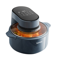 苏泊尔(SUPOR)空气炸锅5L/升大容量电炸锅可视窗口 蒸汽嫩炸 定时无油煎炸烤箱薯条机KD50DQ852