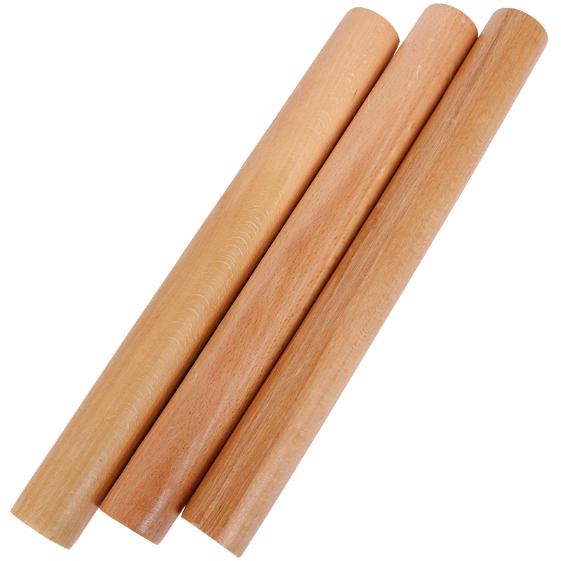 实木擀面杖 长30cm 直径3.3CM