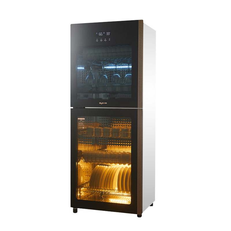 索奇消毒柜 二星级消毒 253L家用立式消毒柜 双门高温餐具碗筷消毒 商用茶杯消毒柜 ZTP288-T