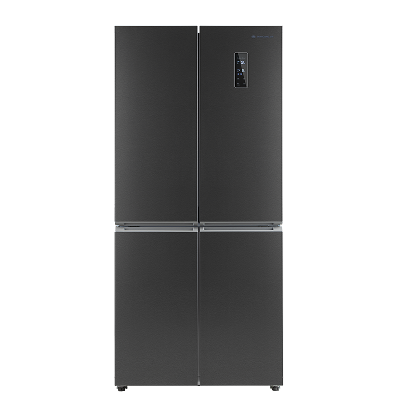 上菱 515升十字对开门冰箱 变频节能 一级能效 风冷无霜 离子净味养鲜 干湿分储 大容量家用电冰箱 BQE515PWL