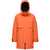 波司登新款羽绒服男中长款鹅绒设计师工装外套加厚连帽