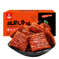 [整箱]大刀肉辣条308g/箱 美味可口
