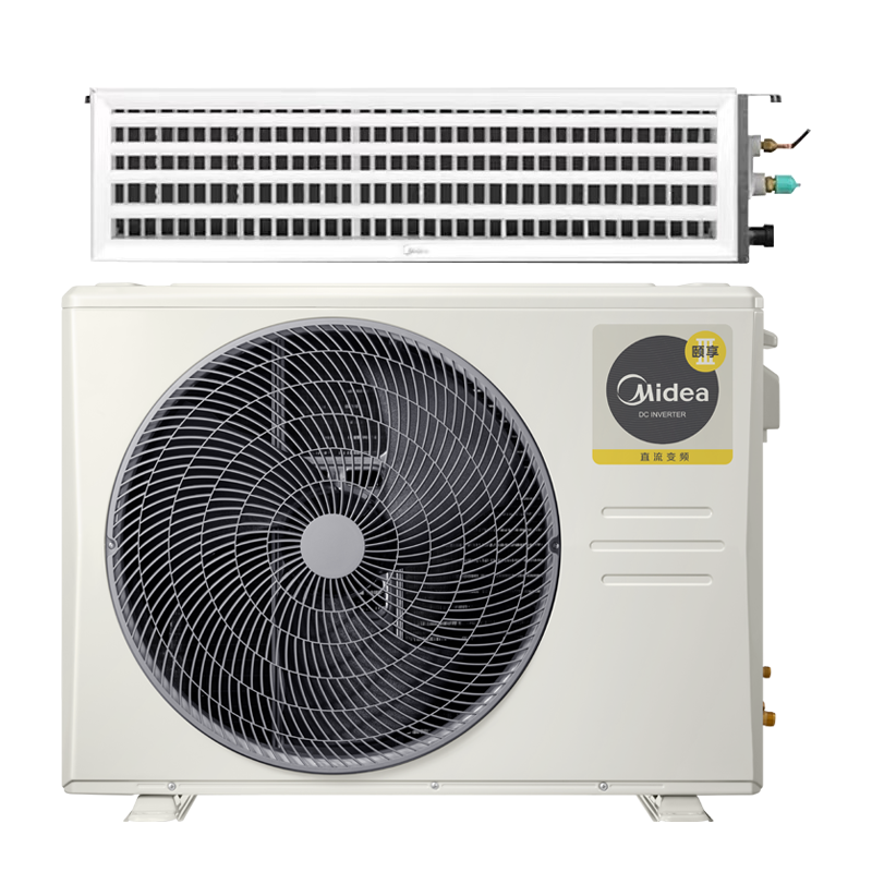 美的(Midea)智能家电1.5匹直流变频风管机一拖一家用中央空调颐享三代KFR-35T2W/BDN1-iX(3)Ⅲ