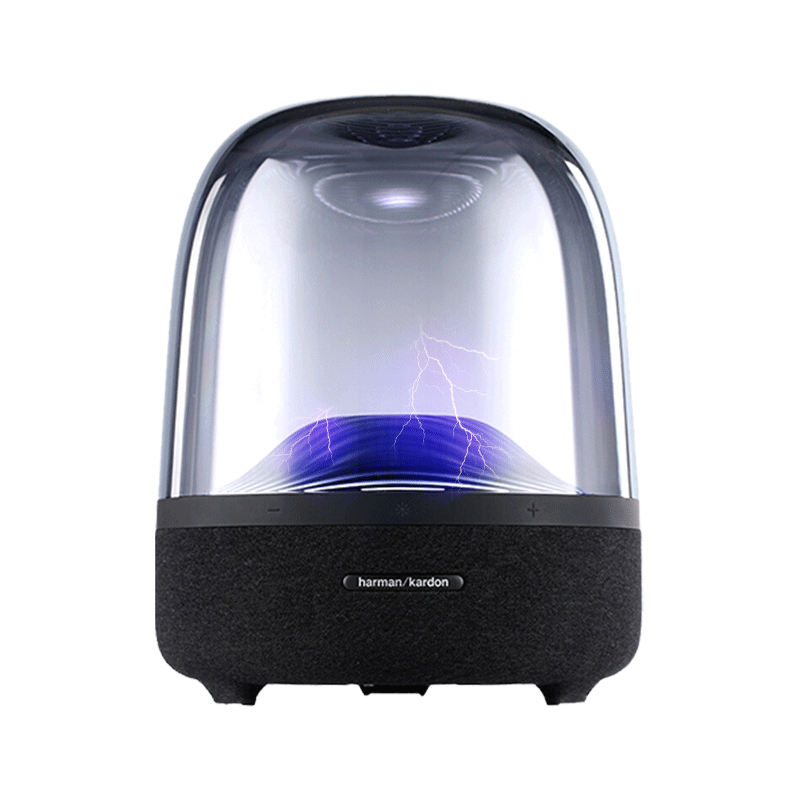 哈曼卡顿 Aura Studio3 音乐琉璃3代三代 360度立体声 家用桌面灯光蓝牙音箱 低音炮 电脑音响