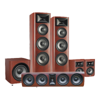 JBL STUDIO 698 家庭影院 音响 套装家用音箱木质HIFI落地式重低音5.1声道家庭影院套装 红色