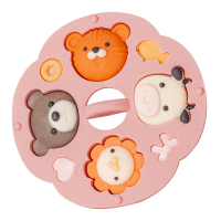 宝宝辅食蒸糕硅胶模具婴幼儿食品级可蒸糕点猫爪米糕全套工具磨具