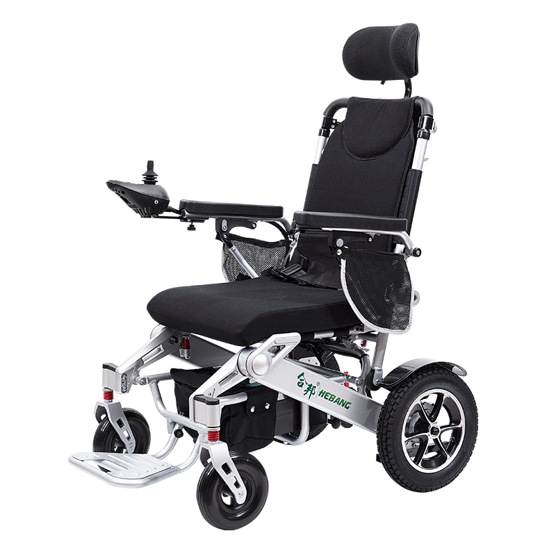 美国合邦电动轮椅全自动可躺折叠老人残疾人专用智能多功能代步车