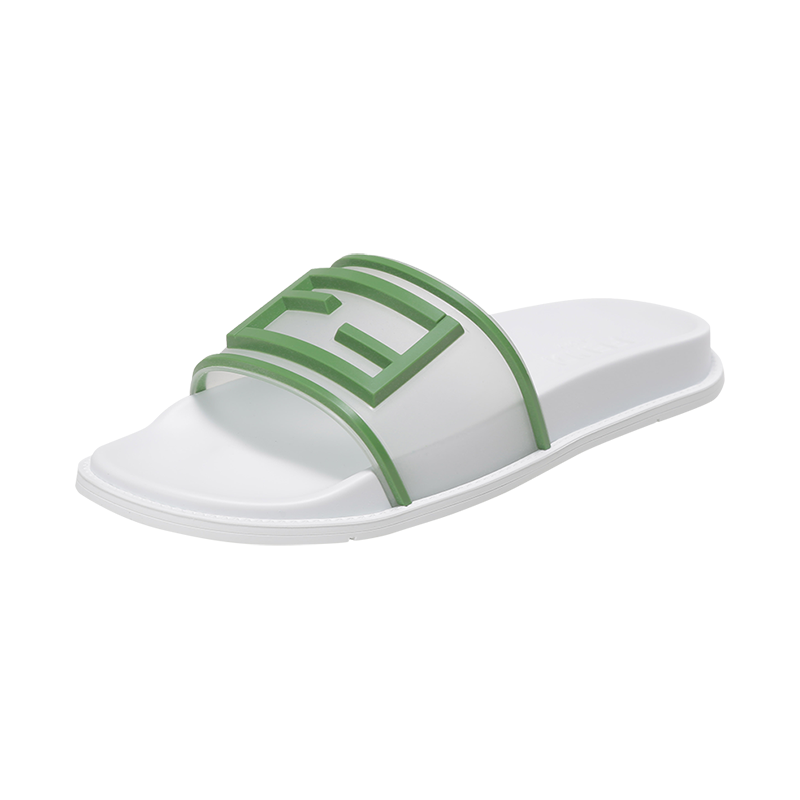 芬迪 FENDI 男士Baguette系列热塑性聚氨酯平底拖鞋凉拖7X1522 AHIS