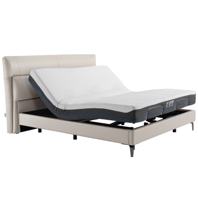 芝華仕(cheers)芝华仕现代简约双人智能床电动多功能真皮软包家用主卧