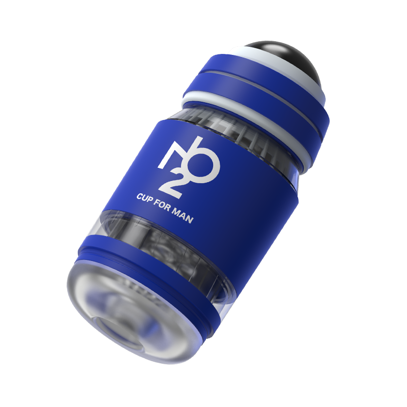 Easy Live NO2电动飞机杯男用自慰器全自动震动旋转夹吸真阴名器倒模性玩具男性系列成人情趣性用品