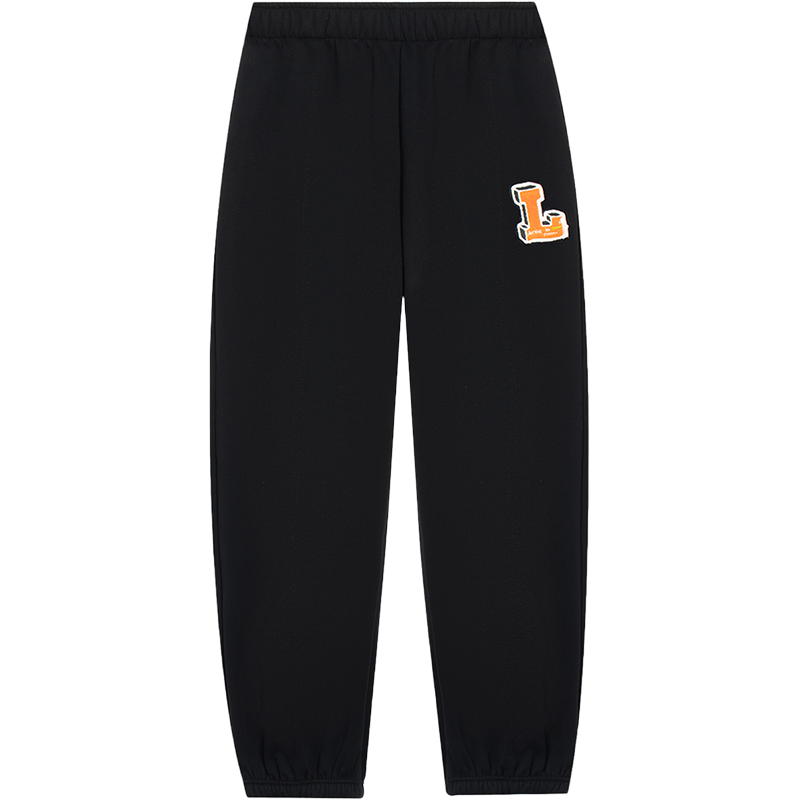 李宁羊羔绒卫裤女士秋冬2022新款休闲女装束脚加绒裤子运动长裤AKLSF48