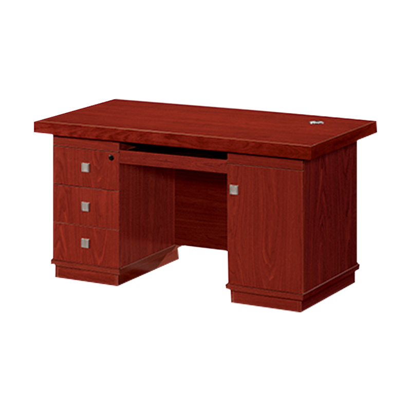 匡大油漆办公桌1.4米电脑桌单人位职员桌KD-B1428-X