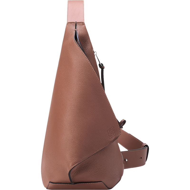 LOEWE 罗意威 男士牛皮革Anton Sling胸包斜挎包 B511A09X06