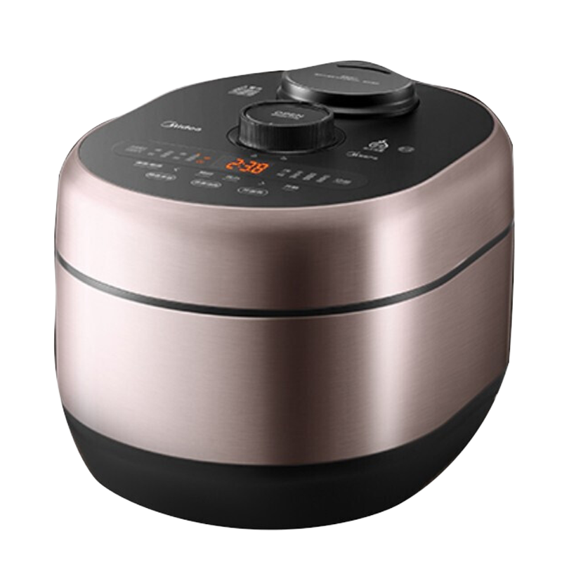 美的电压力锅MY-GYL5075家用智能预约IH加热高压锅一锅双胆精准控温蒸饭锅手机互联饭锅烫煲蒸煮锅 磁悬浮变压沸腾