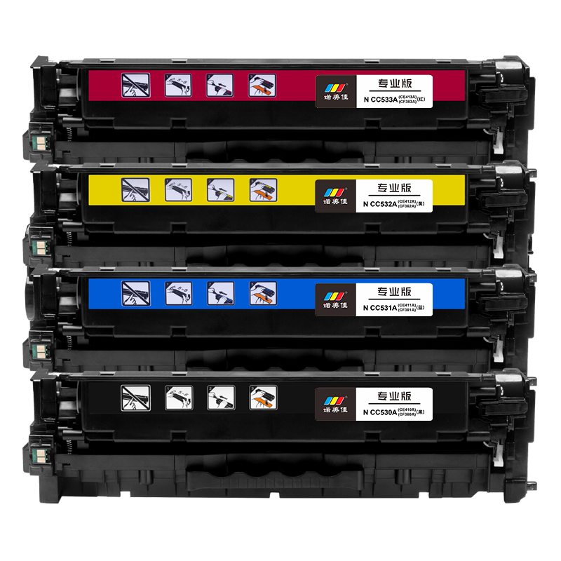诺美佳 N CC531A 硒鼓 适用惠普CP2025 CM2320 M476nw M351a M451dn专业版