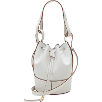 LOEWE 罗意威 女士Balloon系列牛皮革手提单肩斜挎包水桶包抽绳包小号 A710C31X31