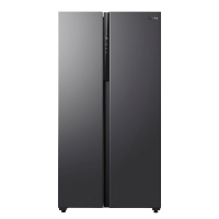 美的(Midea)慧鲜系列549升冰箱双开门一级变频风冷无霜智能超薄BCD-549WKPZM(E) 炫晶灰