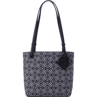 罗意威 LOEWE 女士织物配皮Square Tote手提单肩包托特包A933C05X01