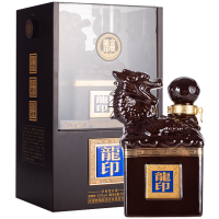 [中华特色]板城龙印 中华老字号非遗酿造浓香型白酒送礼佳品酒 承德特产 52度金奖龙印 500ml单瓶装
