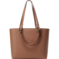 罗意威 LOEWE 女士牛皮革Anagram Tote手提单肩包托特包购物袋小号A717S72X02
