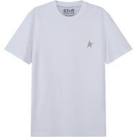 黄金鹅 GOLDEN GOOSE 男士棉质Star Collection圆领短袖T恤GMP00880 P000594