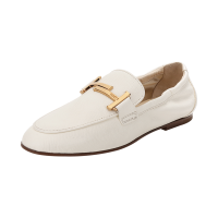 托德斯 TOD'S 女士皮革双T一脚蹬单鞋平底乐福鞋 XXW79A0DE70ZEF