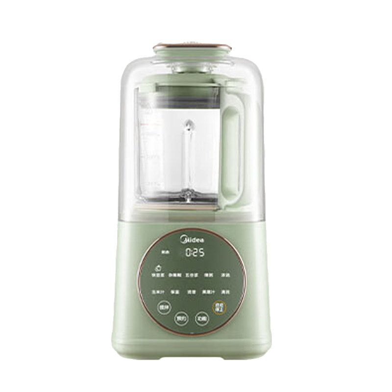 美的(Midea)安睡系列低音破壁机 轻声细腻搅打豆浆机辅食机料理机 分体式杯体设计MJ-PB50SF1