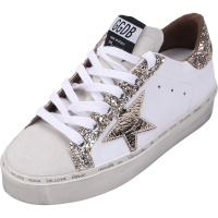 GOLDEN GOOSE 黄金鹅 女士皮革/闪光面料系带休闲运动鞋板鞋脏脏鞋 GWF00118 F001937