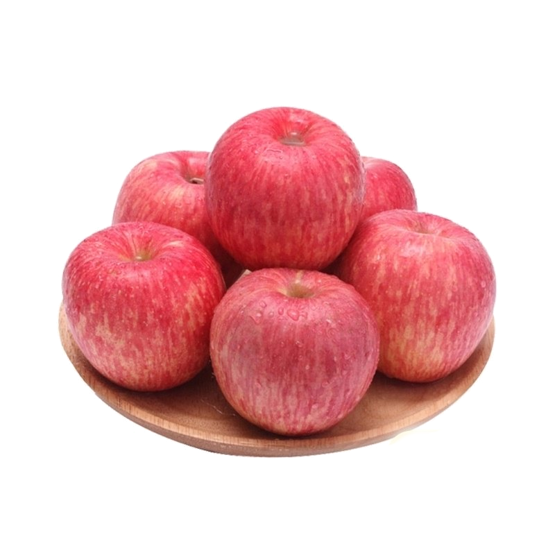 [西沛生鲜][礼盒装]正宗陕西洛川红富士苹果 9枚 单果85-90mm 新鲜时令水果当季整箱