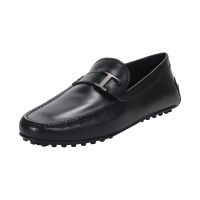 托德斯 TOD'S 男士CITY系列牛皮饰扣豆豆鞋皮鞋XXM42C0CV80D90
