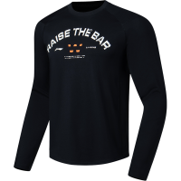 李宁长袖T恤男士健身系列男装圆领春季上衣运动衣针织运动服