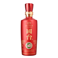 国台 国标酒2018年酿造100ml*2瓶礼盒装 53度酱香型白酒 贵州茅台镇真实年份 聚会小酒版