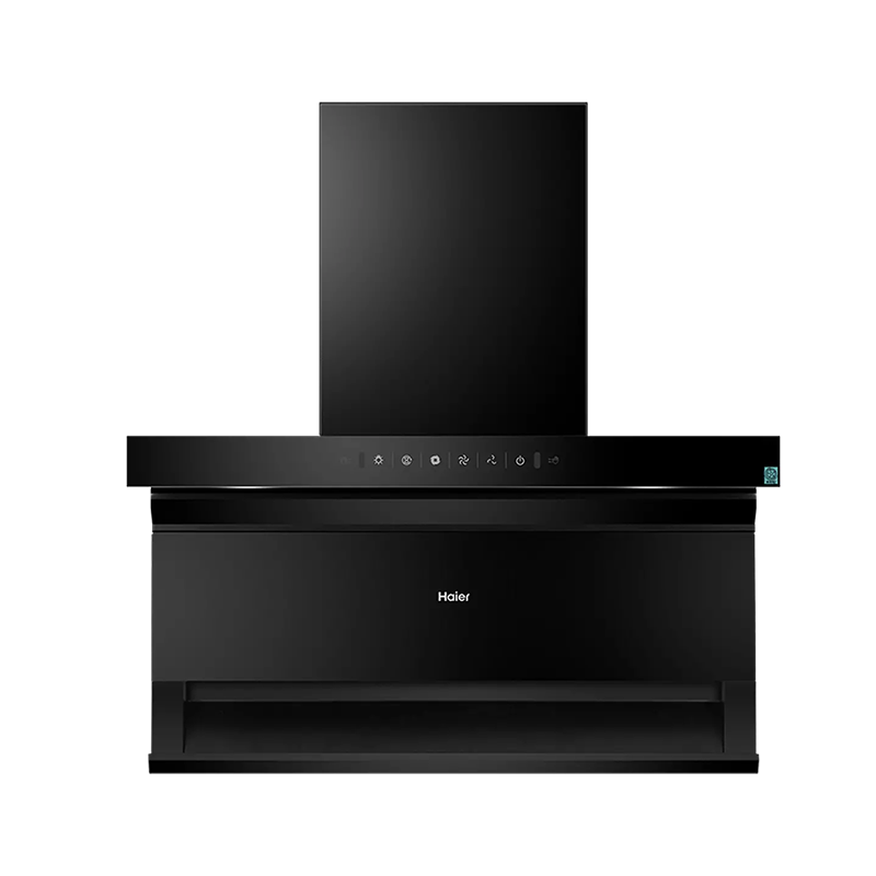 [智慧免清洗]海尔(Haier)抽油烟机22m³爆炒大吸力顶侧三吸不跑烟超薄7字型手挥开关 EC717M
