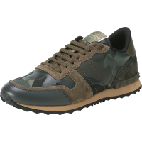 华伦天奴 VALENTINO 男士Camouflage Rockrunner系带休闲运动鞋 XY2S0723 TCC