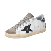 黄金鹅 GOLDEN GOOSE 女士皮革Super-Star系带休闲运动鞋板鞋脏脏鞋GWF00102 F002463