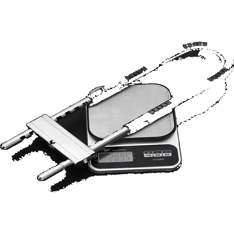 阿斯卡利(ASCARI)玻璃门锁U型锁锁具双门插锁玻璃锁推拉门长锁商铺u锁型室外U形锁