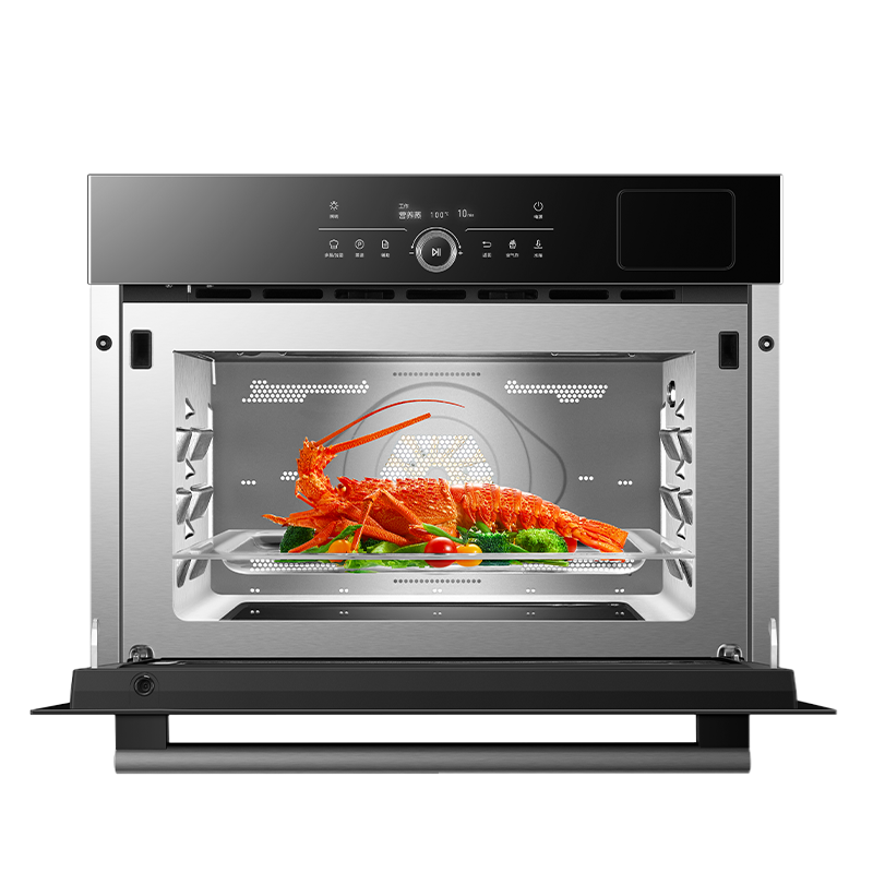 [全能新品]老板(ROBAM)嵌入式微波炉电蒸箱烤箱空气炸 蒸烤箱一体机41L多段模式蒸烤炸四合一体机CQ9363A