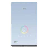 海尔(Haier)电热水器小型超薄即热式电热水器速热超薄8500W三挡功率快速制热恒温技术水量伺服器