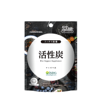 ISDG日本 可食用活性炭净化营养片 清理肠道排除体内垃圾120粒 1袋
