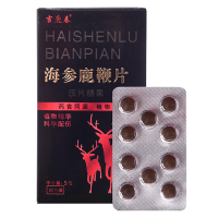 [6盒装]吉鹿春海参鹿鞭片含鹿尾枸杞膳食营养补充剂可搭配玛卡人参牡蛎肽玛咖淫羊藿男性 非壯陽药补品偉哥男性滋补品22